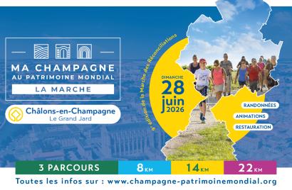 Le paysage du Champagne est aussi urbain – Marchons à Châlons !