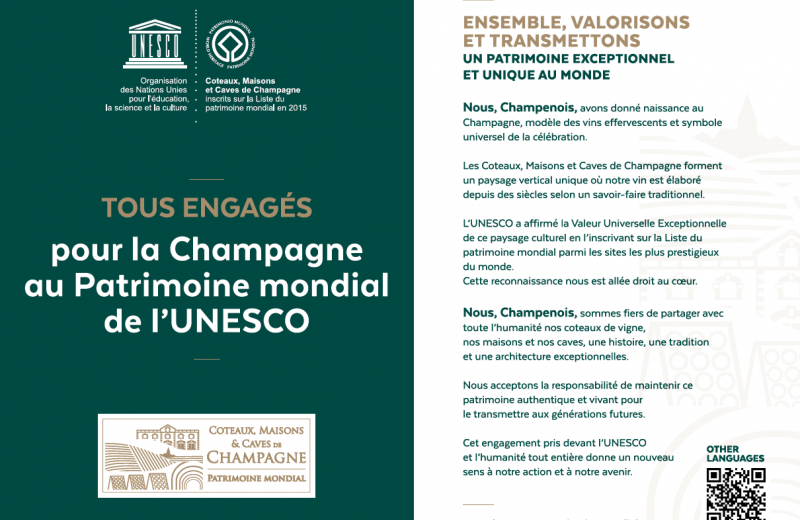 La plaque officielle