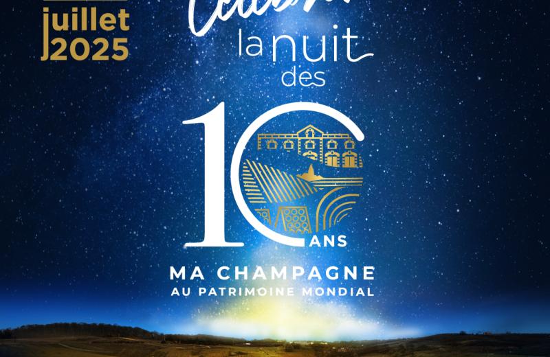 affiche carre nuit des 10 ans